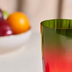 Online Dolce Highball Glass, 350ml, Green Highball Glasses