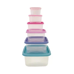 Best Dora Purple 6 Piece Storage Container Set, Multi Storage Containers
