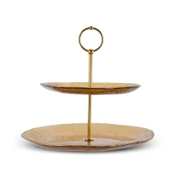 Online Dune Glass 7-Piece Serveware Set for 6 People, Brown See All Serveware Sets|Glass Serveware Sets