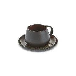 Sale Earth Collection New Galactic 2-Piece Reactive Glaze Tea Set, 300ml, Tea Set