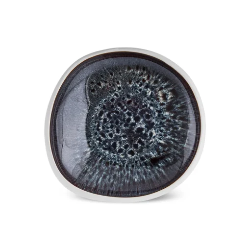 Best Earth Collection New Galactic Reactive Glaze Dessert/Side Plate, 22cm, White Side Plates