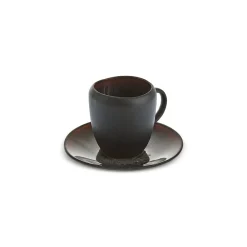 Discount Earth Collection New Galactic 2-Piece Reactive Glaze Espresso Turkish Coffee Cup Set, 100ml, Espresso & Turkish Coffee Cup Sets