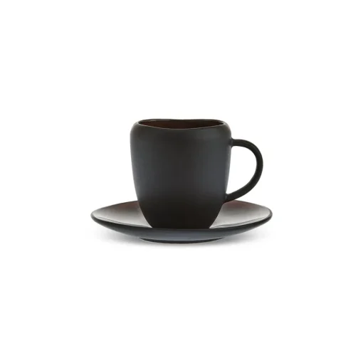 Discount Earth Collection New Galactic 2-Piece Reactive Glaze Espresso Turkish Coffee Cup Set, 100ml, Espresso & Turkish Coffee Cup Sets