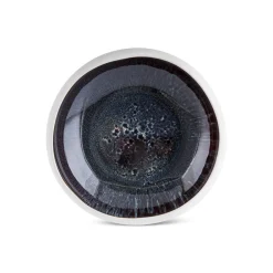 Earth Collection New Galactic Reactive Glaze Salad Bowl, 23cm, White Bowls