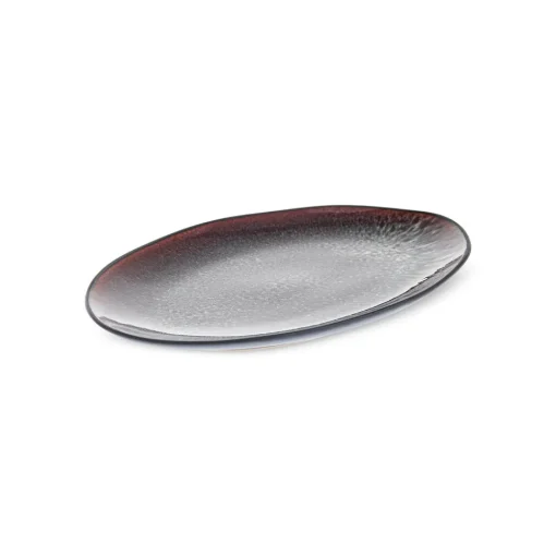 New Earth Collection New Galactic Reactive Glaze Serving Platter, 30cm, Serving Platters