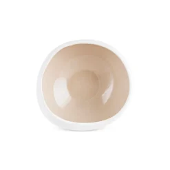 Discount Earth Collection New Cupid Cereal/Soup Bowl, 15cm, Beige White Bowls