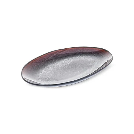 Best Earth Collection New Galactic Reactive Glaze Serving Platter, 24cm, Serving Platters