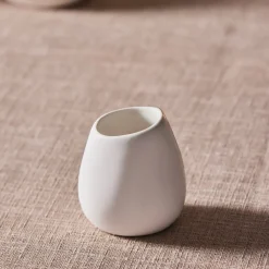 New Earth Collection New Galactic Reactive Glaze Toothpick Holder, 5cm, White Salt And Pepper Shakers
