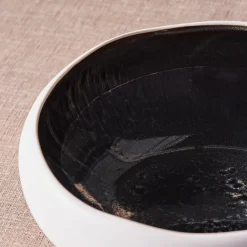Clearance Earth Collection New Galactic Reactive Glaze Pasta Bowl, 21cm, White Pasta Bowls