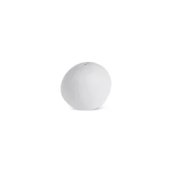 Outlet Earth Collection New Galactic Reactive Glaze Pepper Shaker, 6cm, White Salt And Pepper Shakers