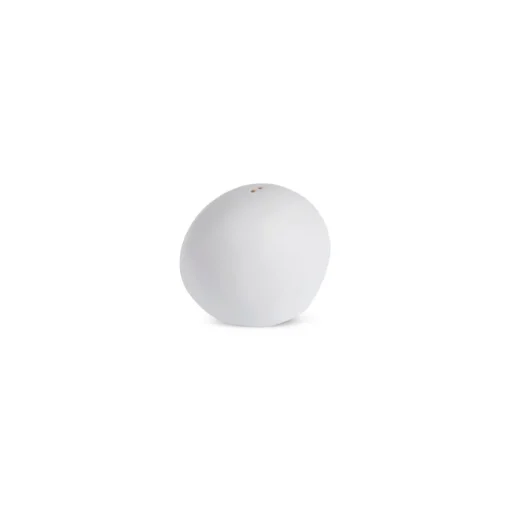 Outlet Earth Collection New Galactic Reactive Glaze Pepper Shaker, 6cm, White Salt And Pepper Shakers