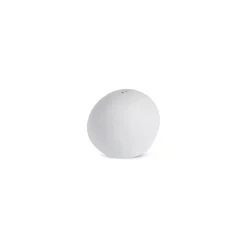 Outlet Earth Collection New Galactic Reactive Glaze Pepper Shaker, 6cm, White Salt And Pepper Shakers