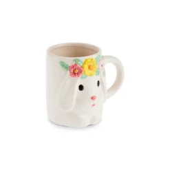 New Easter 25 Dolomite Mrs Bunny Mug, 510ml, White Yellow Mugs