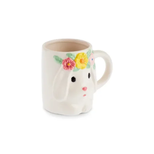 New Easter 25 Dolomite Mrs Bunny Mug, 510ml, White Yellow Mugs