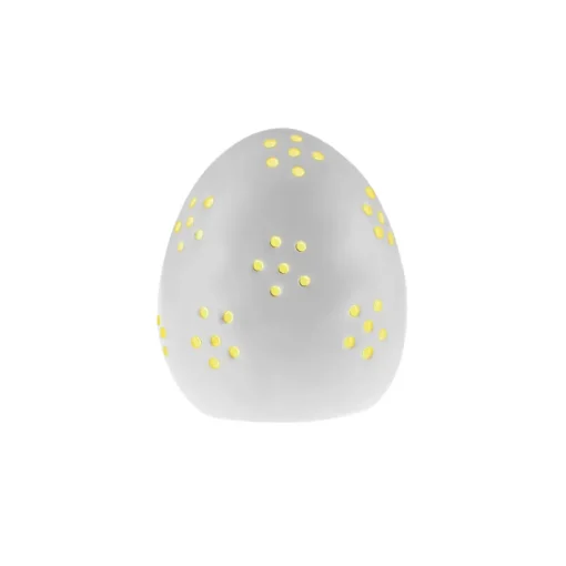 Outlet Easter Stoneware Decorative Trinket, 14cm, White Ornaments