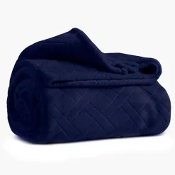 Online Elanor Flannel Emboss Wellsoft Blanket, Double, Throws & Blankets