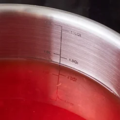 Discount Elite Stainless Steel Induction Stock Pot, Lid, 16cm, Silver Pots|Induction Cookware