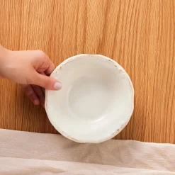 Clearance Elizabeth Ceramic Cereal/Soup Bowl, 16cm, Ecru Bowls