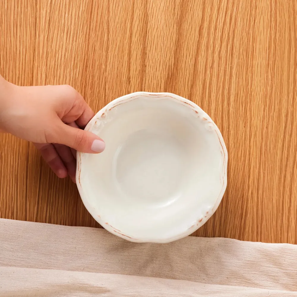 Clearance Elizabeth Ceramic Cereal/Soup Bowl, 16cm, Ecru Bowls
