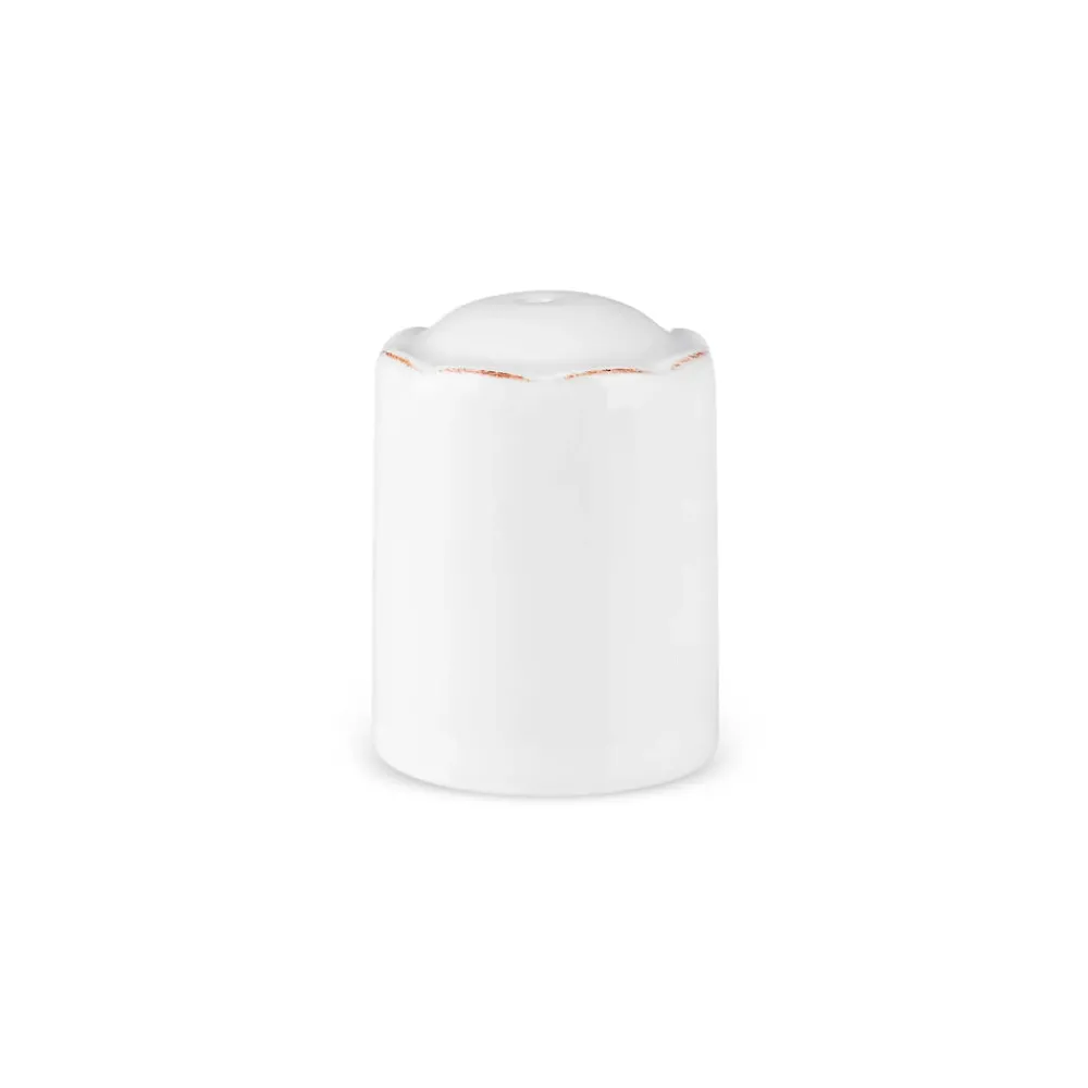 Discount Elizabeth Ceramic Pepper Shaker, Ecru Salt And Pepper Shakers