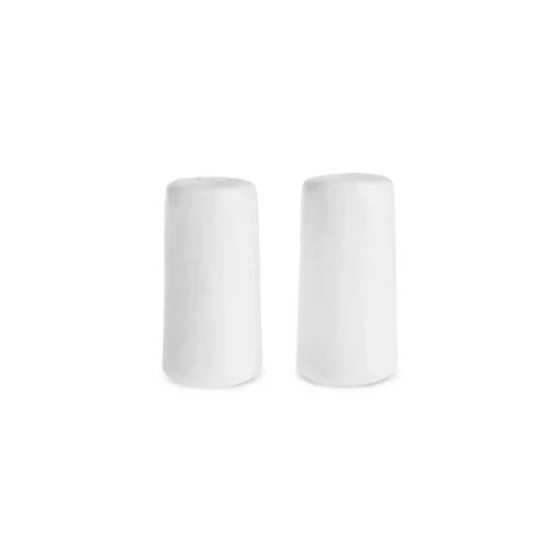 Discount Epsilon Porcelain Salt and Pepper Shaker, White Salt And Pepper Shakers