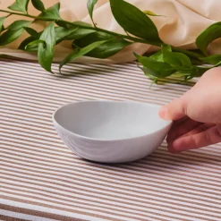 New Epsilon Porcelain Snack Bowl, 12cm, White Bowls