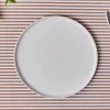 Epsilon Porcelain Dinner Plate, 28cm, White Dinner Plates