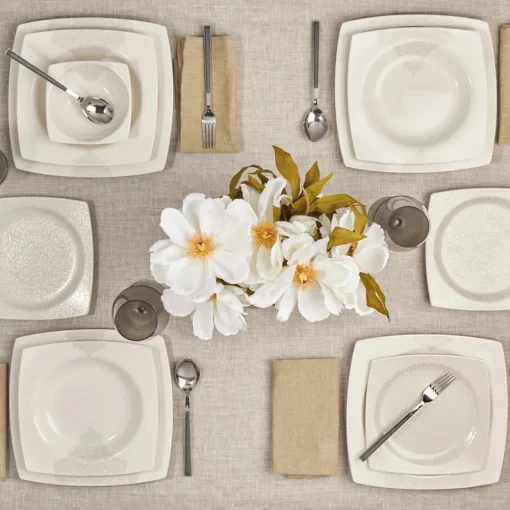 Online Flava 24-Piece Porcelain Dinner Set for 6 People, Multi See All Dinner Sets|Porcelain Dinner Sets