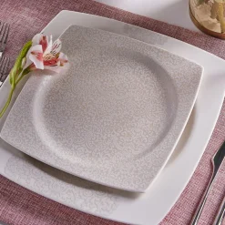 Online Flava 24-Piece Porcelain Dinner Set for 6 People, Multi See All Dinner Sets|Porcelain Dinner Sets