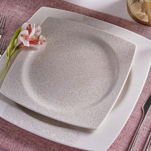 Online Flava 24-Piece Porcelain Dinner Set for 6 People, Multi See All Dinner Sets|Porcelain Dinner Sets