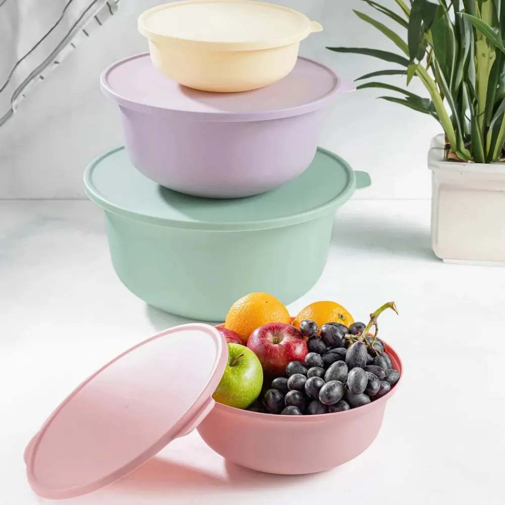 Discount Forbs 4-Piece 2 in 1 Storage Container Set, 1L, Multi Storage Containers