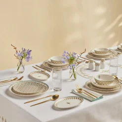 Forever Bone China Dorothy, 53-Piece Dinner Set for 12 People, See All Dinner Sets|Bone China Dinner Sets
