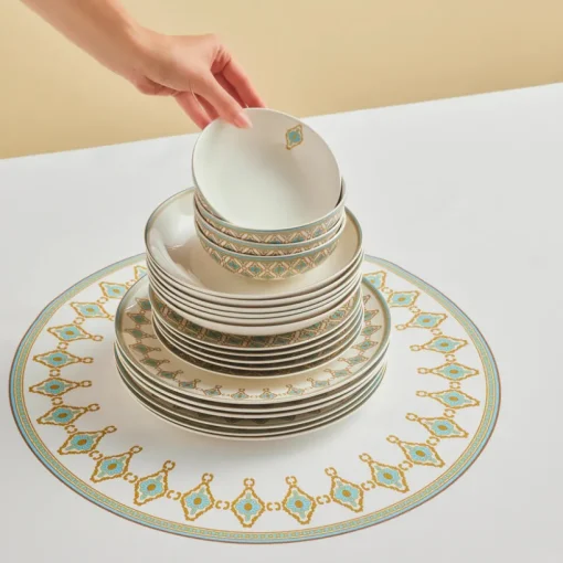 Forever Bone China Dorothy, 53-Piece Dinner Set for 12 People, See All Dinner Sets|Bone China Dinner Sets