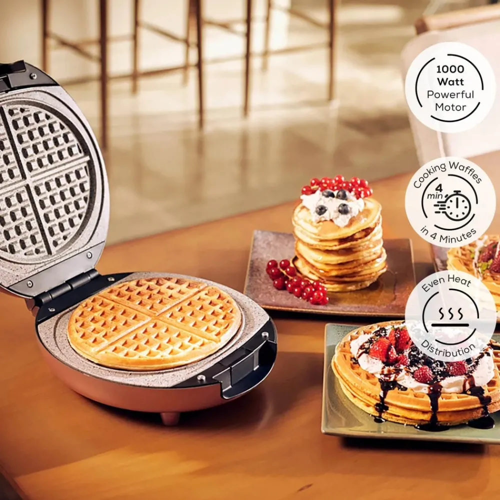Clearance Funday Waffle Machine, Silver Waffle Machines