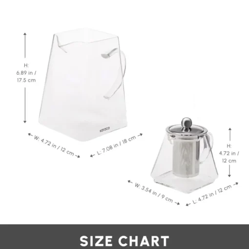 Discount Giza Borosilicate Glass Teapot Set, Transparent Turkish Coffee Pots|Turkish Teapots