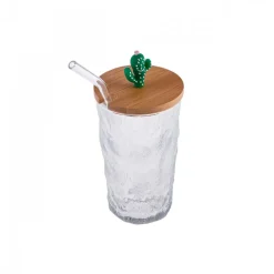 Sale Glacier 2 Piece Glass Set with Straws, Transparent Multi Mixed Glass Sets