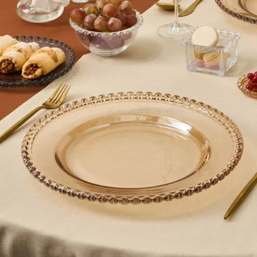 Hot Glory Glass Placemat, 32cm, Placemats