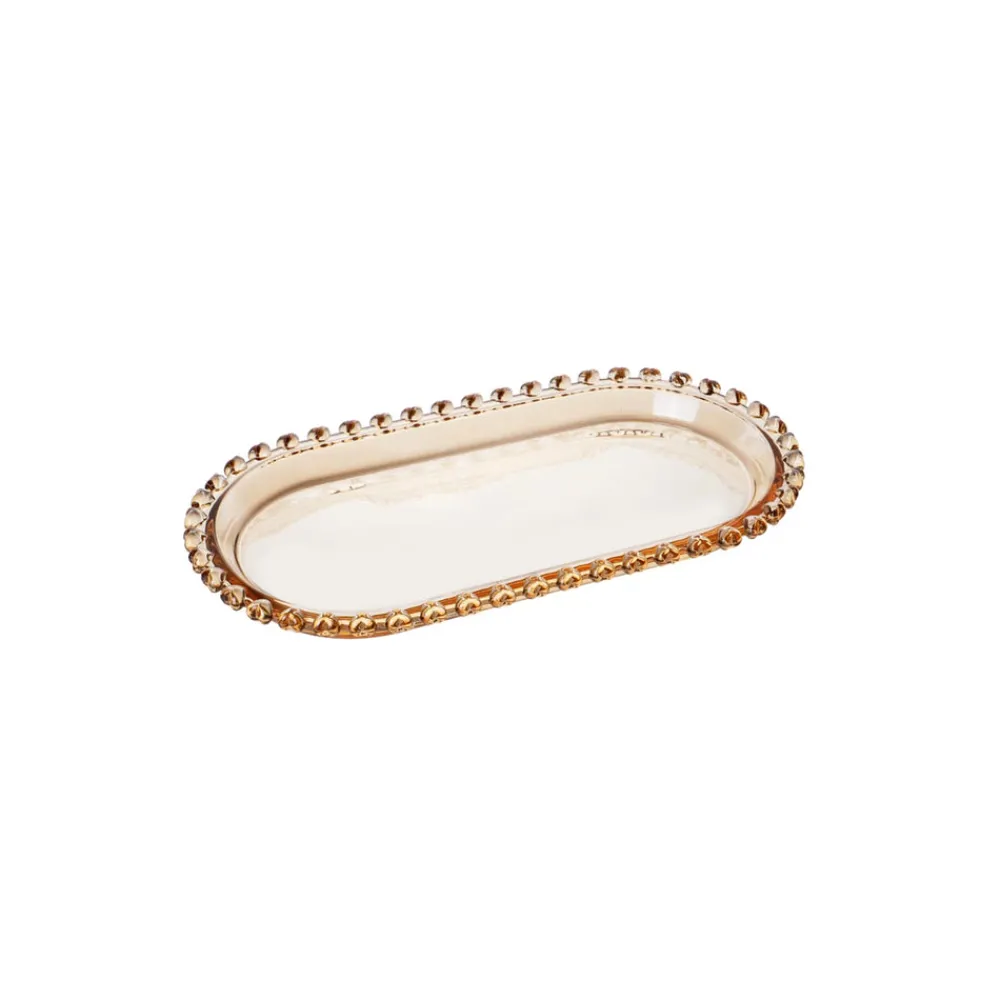 Clearance Glory Glass Small Serving Platter, 25cm, Serving Platters