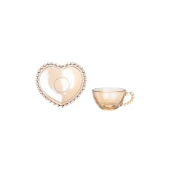 Hot Glory 2-Piece Espresso Turkish Coffee Cup Set, 80ml, Espresso & Turkish Coffee Cup Sets