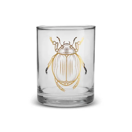 Clearance Halloween Bug Glass Tumbler Glass, 380ml, Transparent Tumbler Glasses