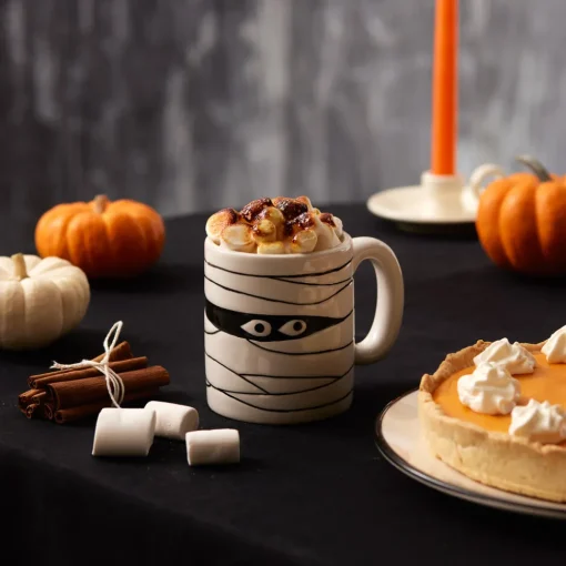 Clearance Halloween Mumie Ceramic Mug, 450ml, Multicolour Mugs