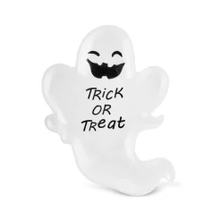 Hot Halloween Trick or Treat Ceramic Serving Platter, 28cm, Black White Serving Platters