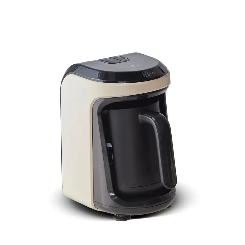 Best Hatır Hüps Turkish Coffee Maker and Milk Steamer, 535W, Cream Turkish Coffee Maker|Coffee Machines