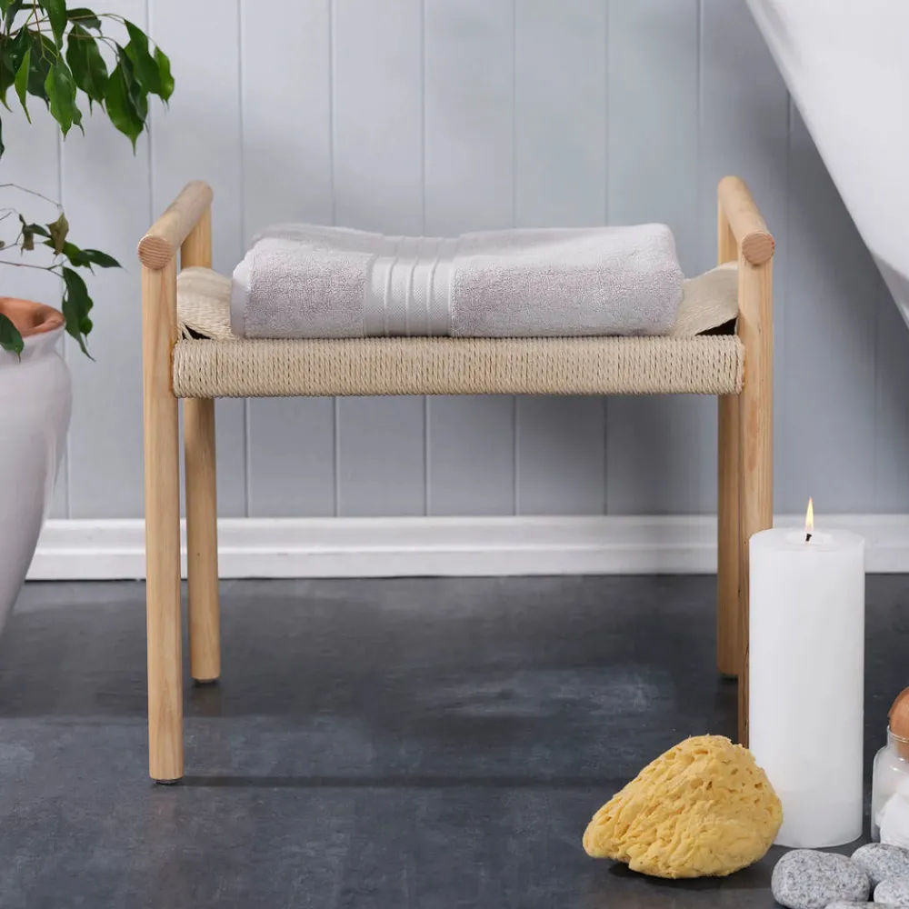 Discount Home 100% Turkish Cotton Bath Towel, 85cmx150cm, Grey Towels