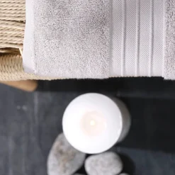 Discount Home 100% Turkish Cotton Bath Towel, 85cmx150cm, Grey Towels