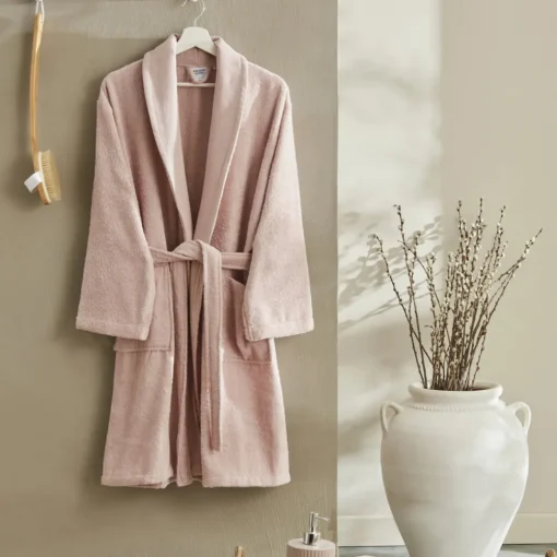 Discount Home Andy 100% Turkish Cotton Bathrobe Set, L/XL, Bathrobes