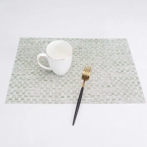 Discount Home Baldwin 2-Piece American Placemat, 30x45cm, Green Placemats