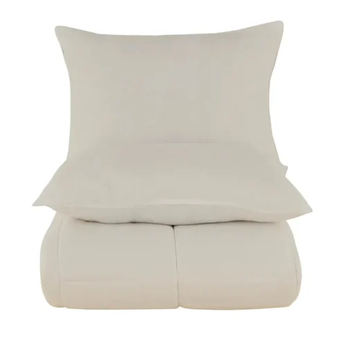 Best Home Basic Microfiber Duvet Cover Set, Offwhite Duvet Cover Sets