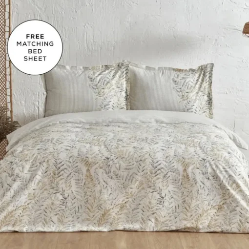 Hot Home Bled 100% Turkish Cotton Duvet Cover Set, Double, Multi Duvet Cover Sets