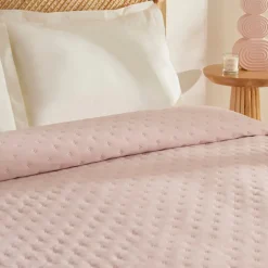 Sale Home Breezy Bedspread, Double, Powder Pink Bedspreads